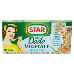 STAR VEGETABLE NUT -30% SALT 10 CUBES GR.100