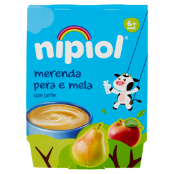 nipiol merenda pera e mela...