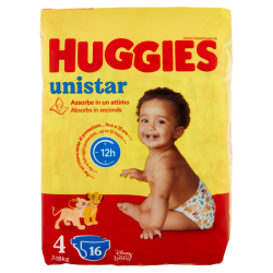 Huggies unistar Pannolini 4...