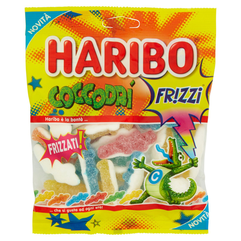 HARIBO COCCODRÌ FR!ZZI 175 G