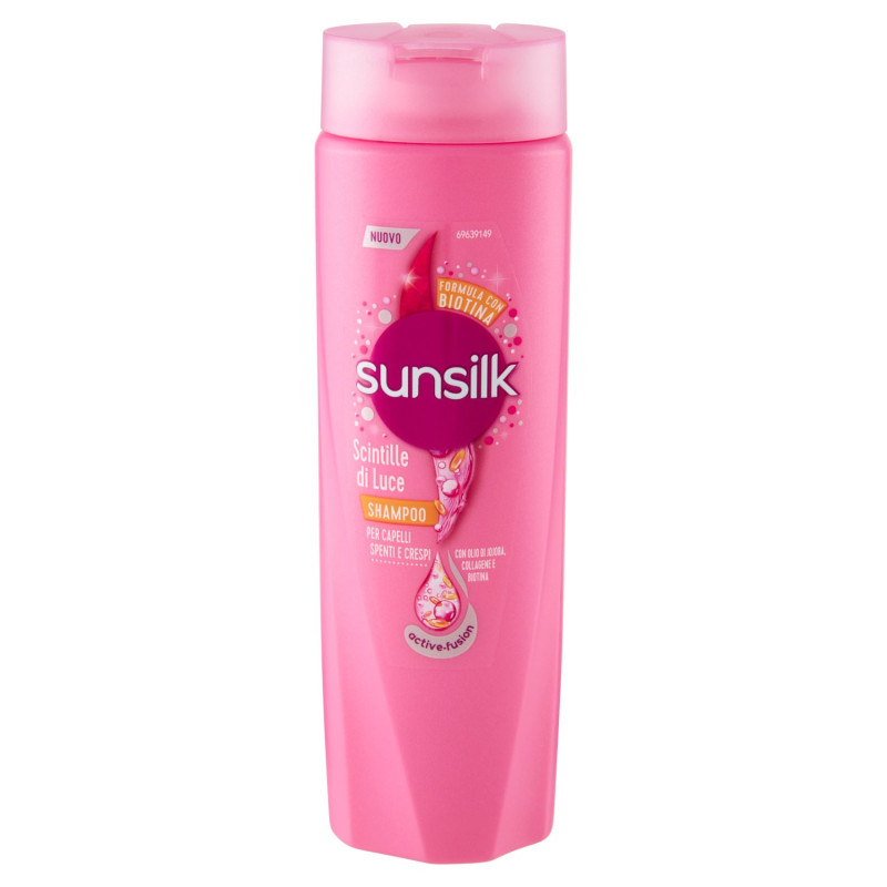 sunsilk Scintille di Luce Shampoo per Capelli Spenti e Crespi 250 mL