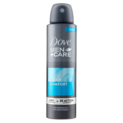 DOVE MEN+CARE CLEAN COMFORT ANTI-PERSPIRANT 150 ML