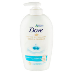 DOVE CARE & PROTECT JABÓN LIMPIADOR NUTRICIÓN Y PROTECCIÓN 250 ML