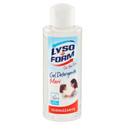 LYSOFORM ON THE GO GEL DETERGENTE MANI IGIENIZZANTE 100 ML