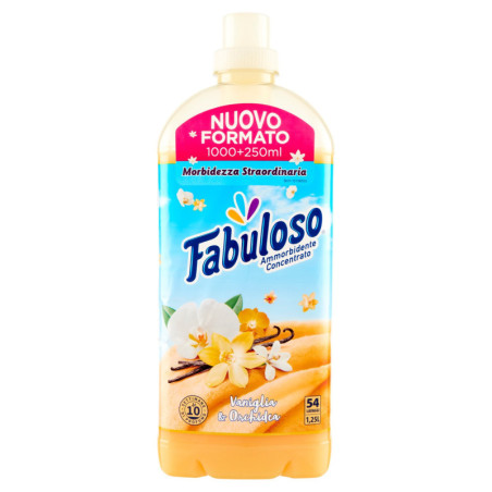 FABULOSO CONCENTRATED SOFTENER VANILLA 54 WASHES 1.25 L