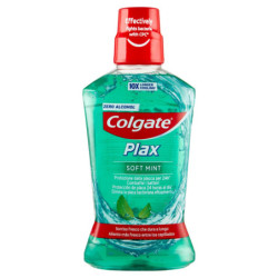 COLGATE COLLUTORIO PLAX SOFT MINT CON ANTIBATTERICO 500 ML