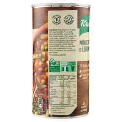 KNORR LEGUMBRES MINESTRONE 545 G