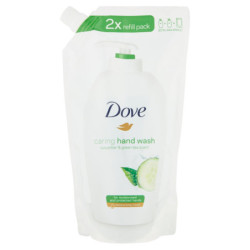 DOVE CARING HAND WASH CUCUMBER & GREEN TEA SCENT REFILL 500 ML