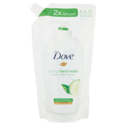 DOVE CARING MANOS AROMA PEPINO Y TÉ VERDE RECAMBIO 500 ML