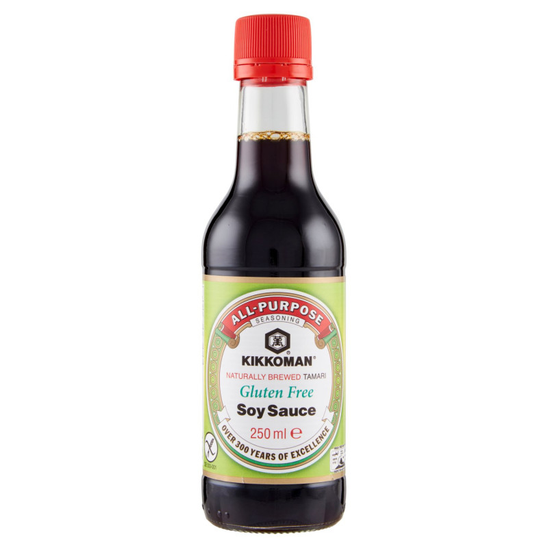 KIKKOMAN SOY SAUCE GLUTEN FREE 250 ML