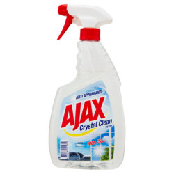 AJAX CRYSTAL GLASS SPRAY DETERGENT 100% ANTI-SHARES 750 ML