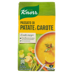 KNORR PURÉ DE PATATA Y ZANAHORIA 500 ML