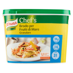 KNORR CHEF'S BRODO PER FRUTTI DI MARE GRANULARE 570 G