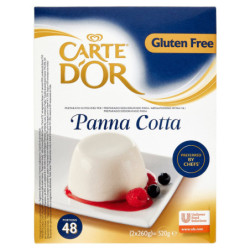 Carte d'Or Preparato in Polvere per Panna Cotta Gluten Free 2 x 260 g