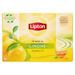 LIPTON TÉ NEGRO CON LIMÓN...