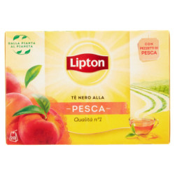 LIPTON PEACH BLACK TEA 20 FILTERS 30 G