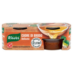 KNORR DELICADO CORAZÓN DE CALDO 4 X 28 G