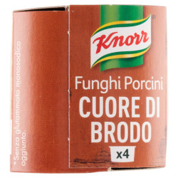 Knorr Cuore di Brodo Funghi Porcini 4 x 28 g