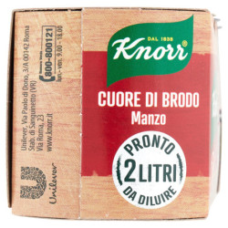 Knorr Cuore di Brodo Manzo 4 x 28 g