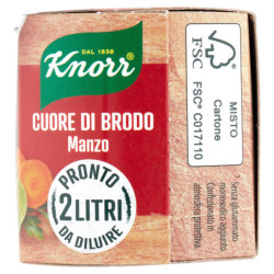 KNORR CALDO DE CORAZÓN DE RES 4 X 28 G