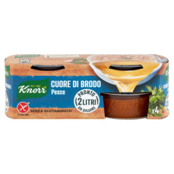 Knorr Cuore di Brodo Pesce 4 x 28 g