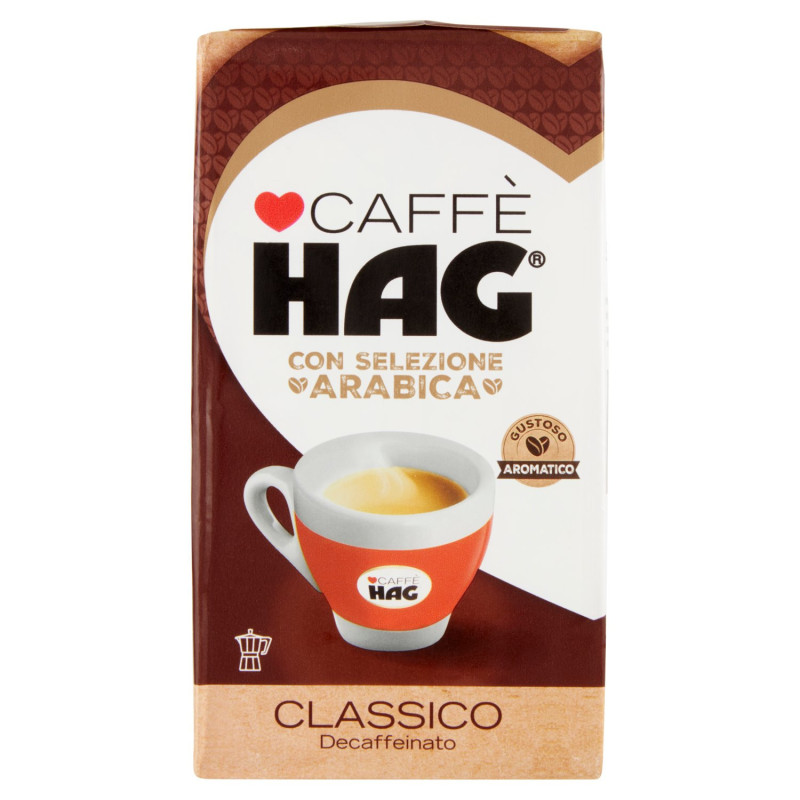 CAFÉ DESCAFEINADO CLÁSICO HAG 250 G