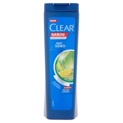 CLEAR MEN CHAMPÚ ANTISEBO ANTICASPA PARA CABELLO Y CUERO CABELLO GRASO 225 ML