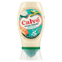 SALSA DE YOGUR CALVÉ CON NATA AGRIA Y CEBOLLETA 250 ML