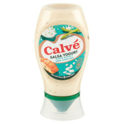 SALSA DE YOGUR CALVÉ CON NATA AGRIA Y CEBOLLETA 250 ML