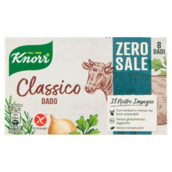 KNORR NOIX CLASSIQUE ZÉRO SEL 8 NOIX 72 G