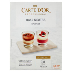 CARTE D'OR PROFESSIONNELLE MOUSSE BASE NEUTRE 3 X 250 G