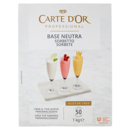 CARTE D'OR BASE NEUTRA SORBETTO 1 KG