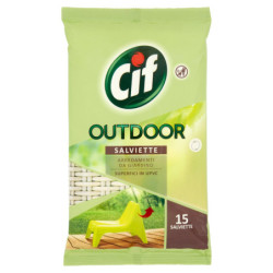 CIF OUTDOOR WIPES 15 PCS