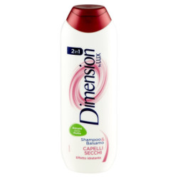 DIMENSION BY LUX SHAMPOO & BALSAMO 2IN1 CAPELLI SECCHI EFFETTO IDRATANTE 250 ML