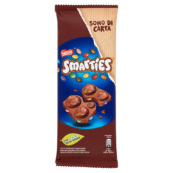 NESTLÉ SMARTIES BARRA DE CHOCOLATE CON LECHE CON MINI SMARTIES 90G