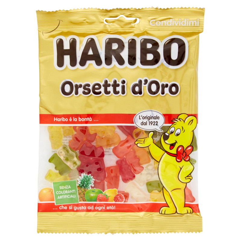 HARIBO ORSETTI D'ORO 175 G