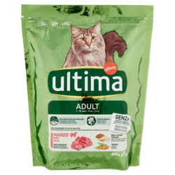 ULTIMA CAT ADULT 1-10 ANNI MANZO 400 G