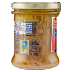 CONSORCIO TUNA FILLETS IN ORGANIC EXTRA VIRGIN OLIVE OIL 195 G