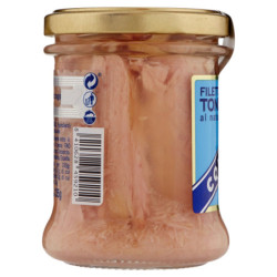 CONSORCIO NATURAL TUNA FILLETS 190 G