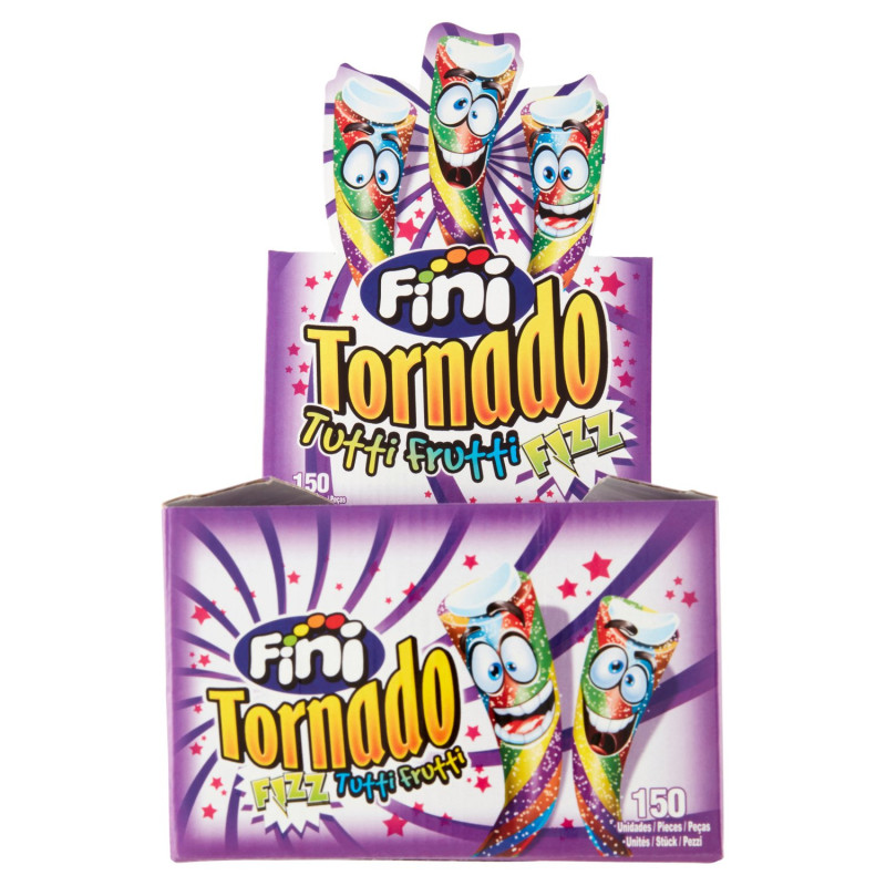 FINI TORNADO TODAS LAS FRUTAS FIZZ 150 UDS