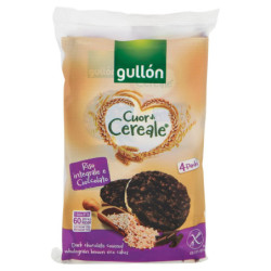 GULLÓN CEREAL CORAZÓN ARROZ INTEGRAL Y CHOCOLATE 4 X 26,3 G