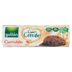 GULLÓN CUOR DI CEREALE CIOCCOLATO INTEGRALE CON FIOCCHI DI AVENA E CIOCCOLATO 280 G