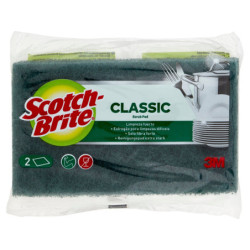 Scotch-Brite® Solofibra Classic, 2 pezzi