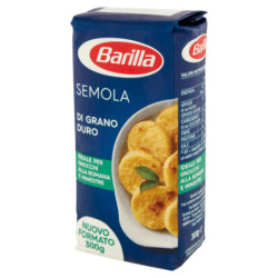 BARILLA SEMOULE DE BLÉ DUR IDÉALE POUR LES GNOCCHIS ET SOUPES ROMAINS 300G