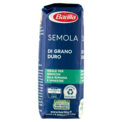 BARILLA SEMOLA DE TRIGO DURO IDEAL PARA ÑOCCHIS ROMANOS Y SOPAS 300G