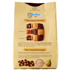 MULINO BIANCO BISCUITS CHESCHIERI SHORTCRUST AU CARAMEL ET CHOCOLAT 300G