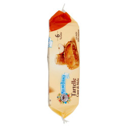 MULINO BIANCO TARTELLE COEUR DE POMME SNACK AUX POMMES 100% ITALIENNES 6 PIÈCES 288G