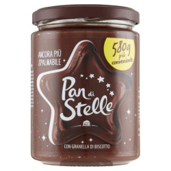 PAN DI STELLE CRÈME CACAO ET NOISETTES 580G