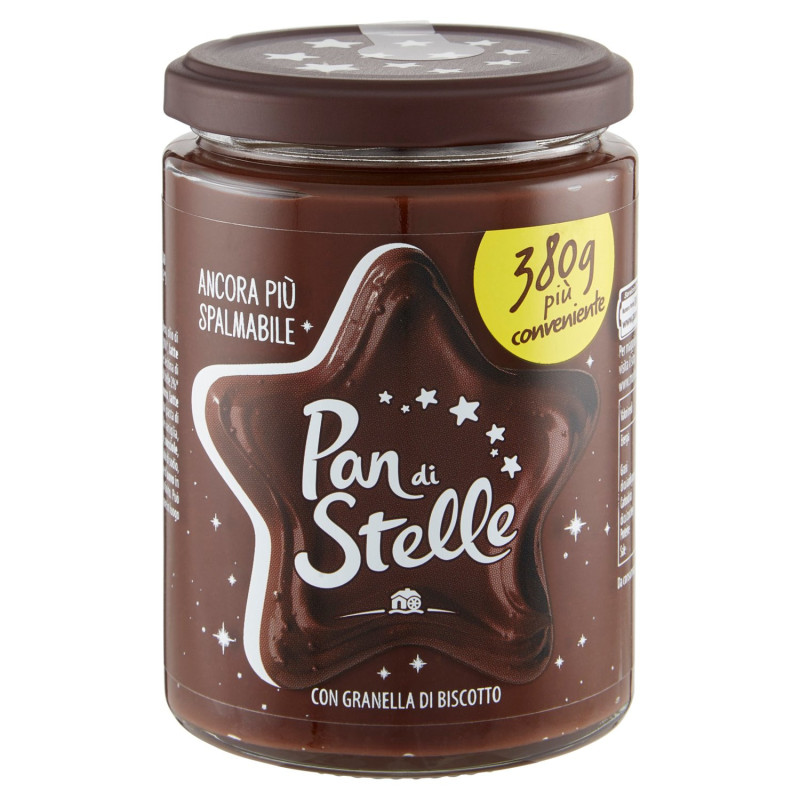 PAN DI STELLE CREMA AL CACAO E NOCCIOLE 380G