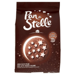 PAN DI STELLE COCOA, HAZELNUT AND FRESH MILK 100% ITALIAN BISCUITS 350G